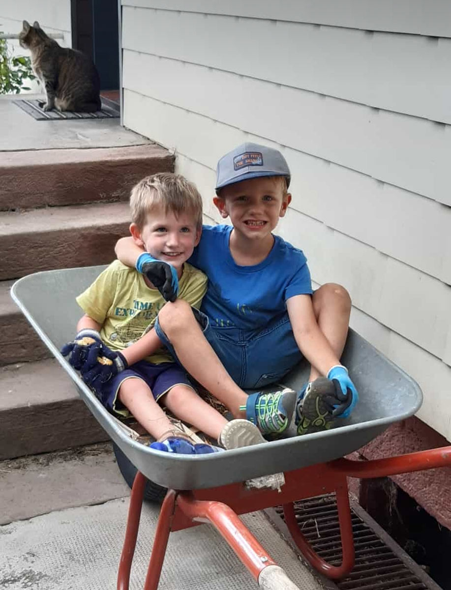 Mein großer Bruder und ich!